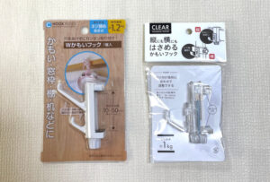 100均セリアの鴨居（かもい）フック2点で収納スペースを確保できる？ - 100均アイテム研究所・一次情報レビュー