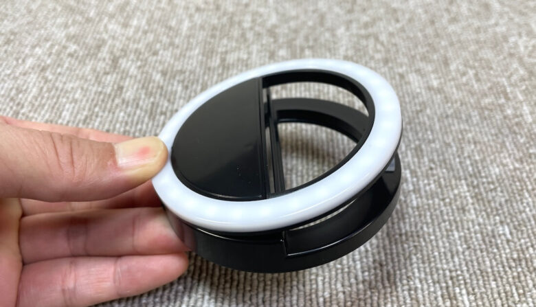 スマホ用自撮りライト