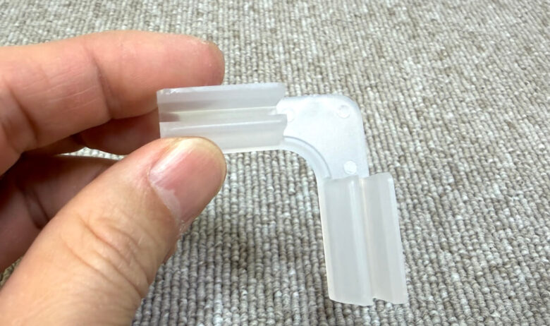 コーナー用コードフックのアップ