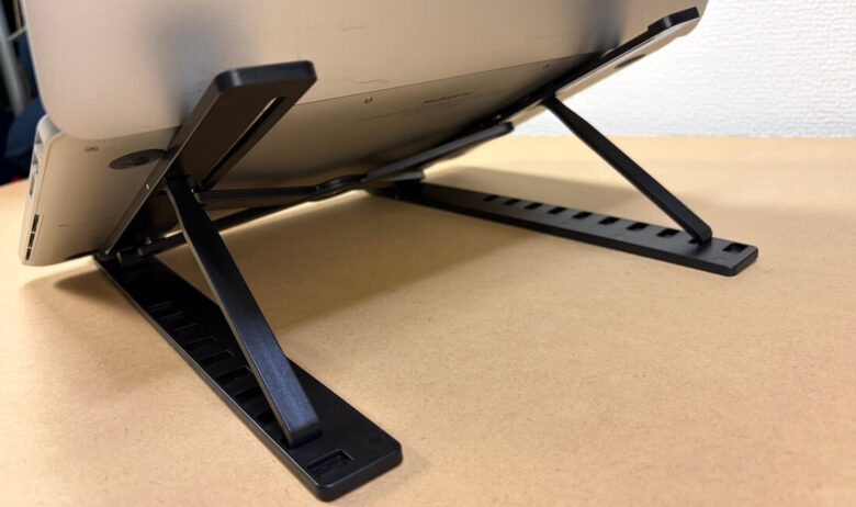 12段階の角度調節