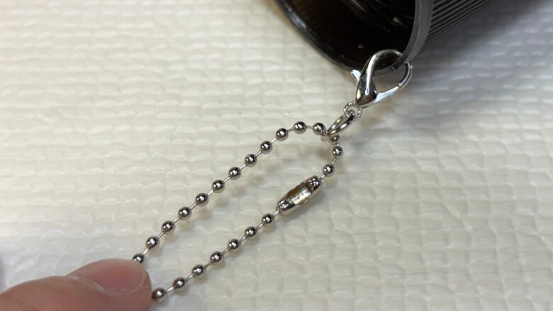 傘カバーのナスカン