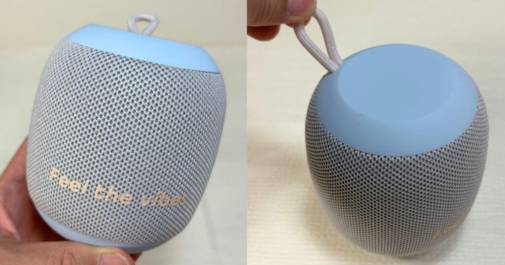 ダイソーのBluetoothスピーカーのデザイン