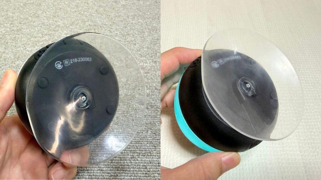 防滴スピーカーの吸盤