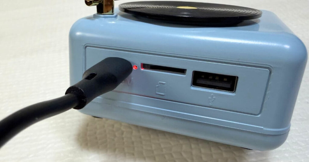 充電中