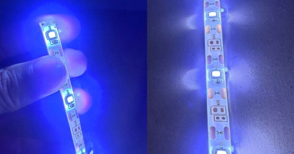 LEDライトが点灯